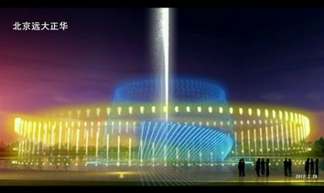 大龙河音乐喷泉设计方案