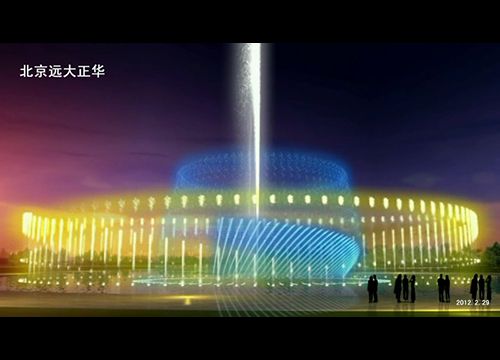大龙河音乐喷泉设计方案