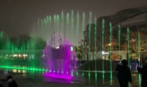 昆山文化艺术中心音乐喷泉工程